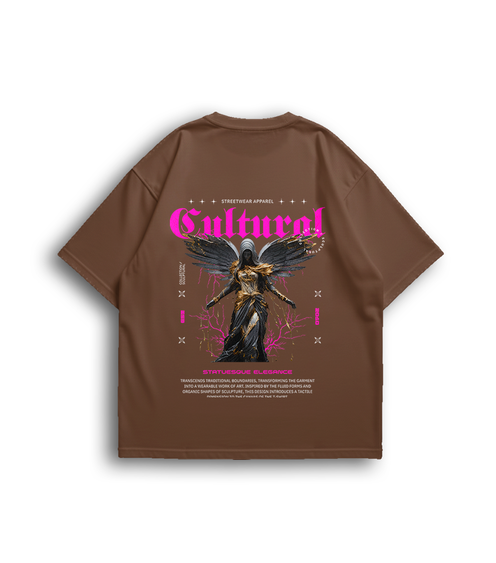 Camiseta Oversized Cultural Feminina