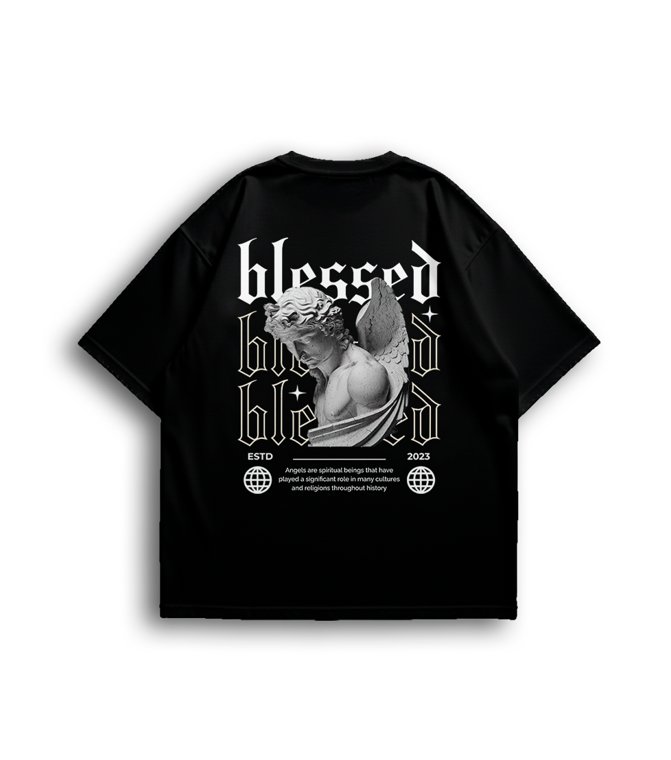 Camiseta Oversized Blessed Unissex