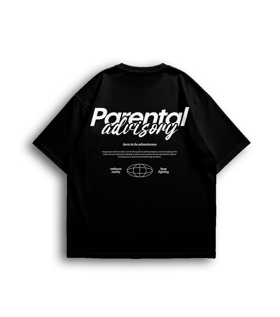 Camiseta Oversized Parental Unissex