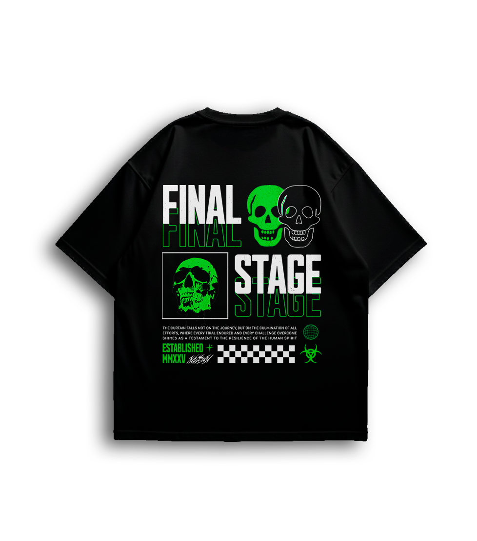 Camiseta Oversized Final Stage Unissex