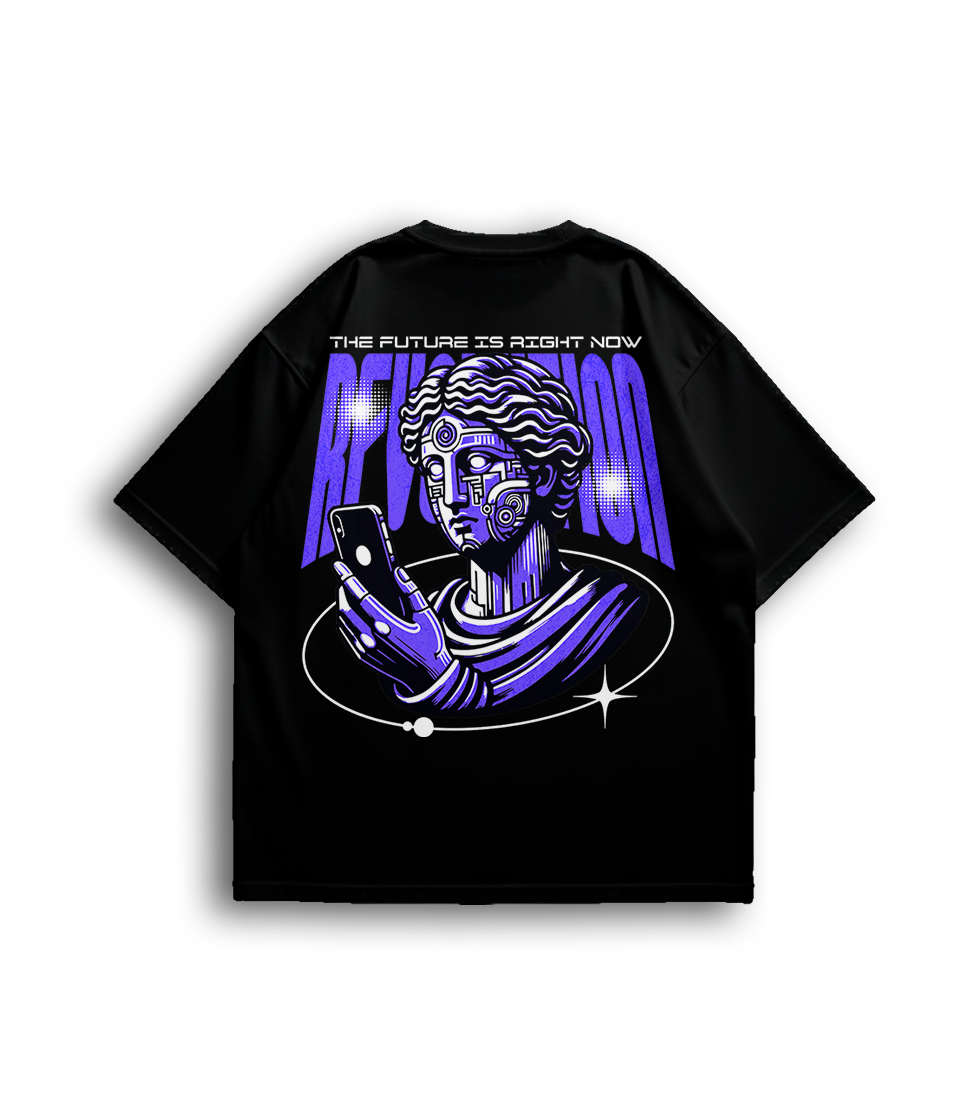 Camiseta Oversized Future Cel Unissex