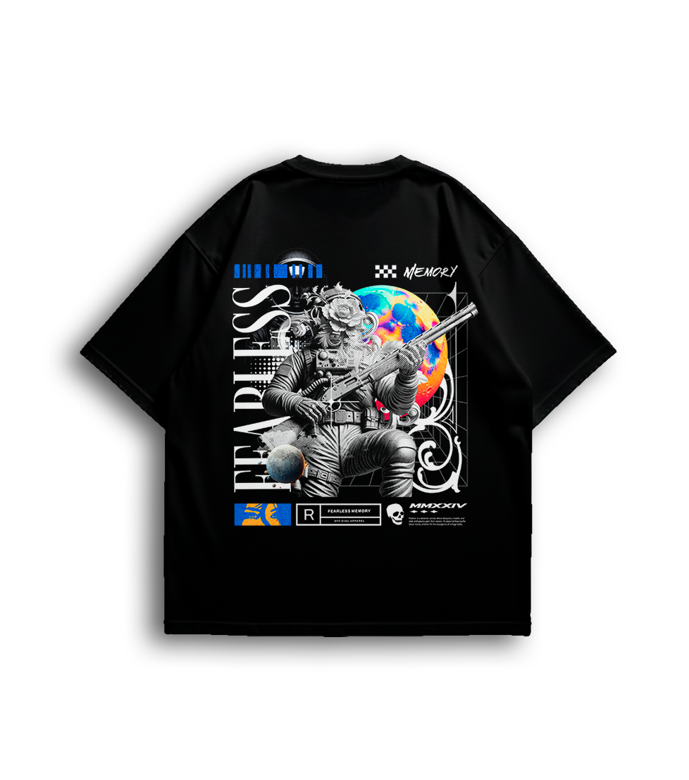 Camiseta Oversized Memory Universe Unissex
