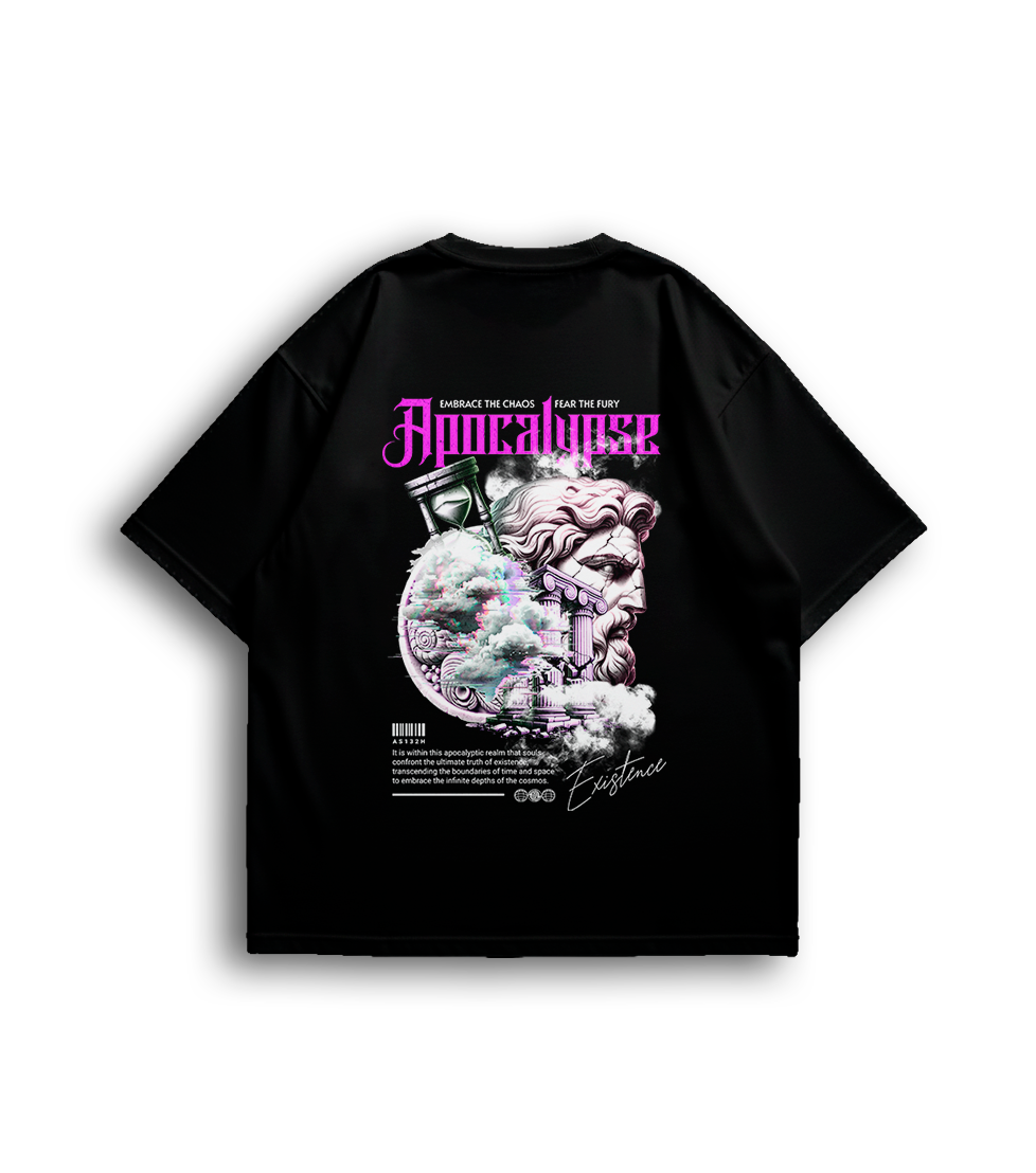 Camiseta Oversized Apocalypse Rose Unissex