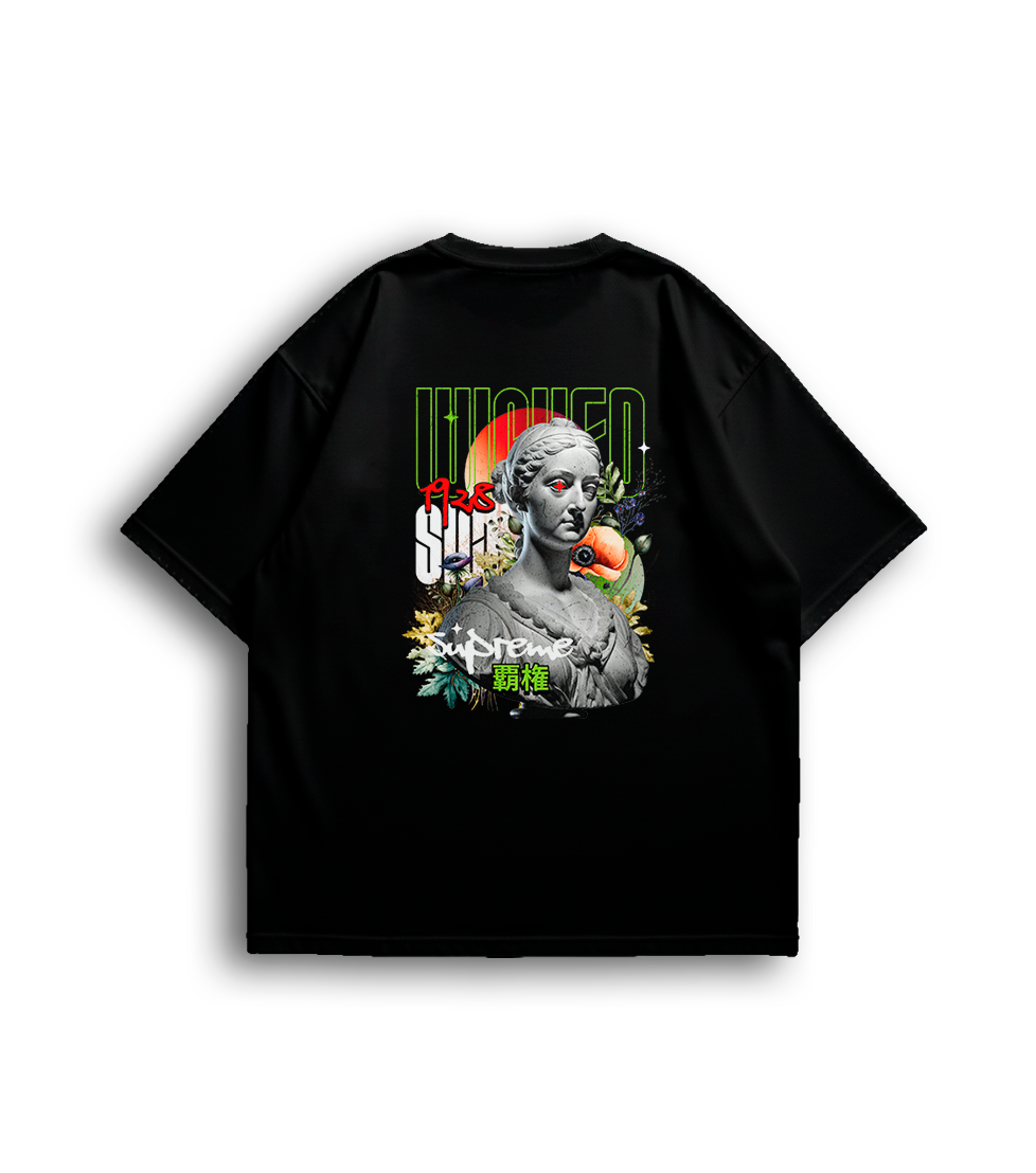 Camiseta Oversized Supreme Unissex