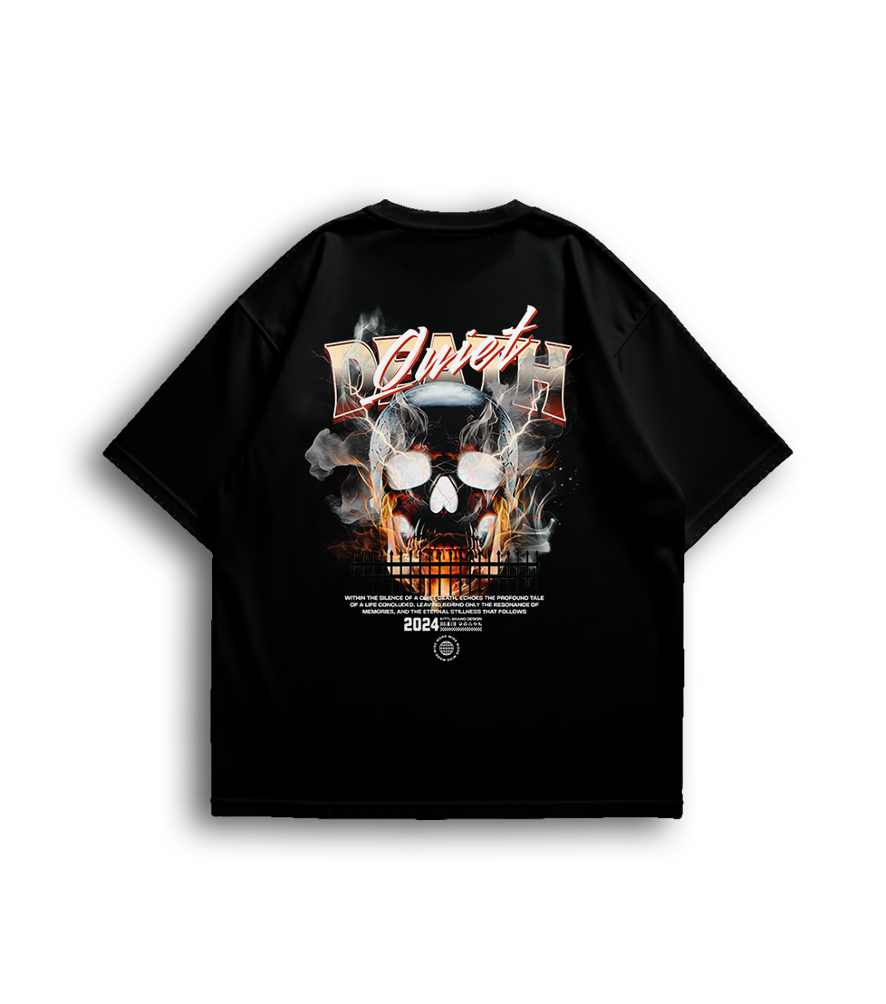 Camiseta Oversized Death Unissex