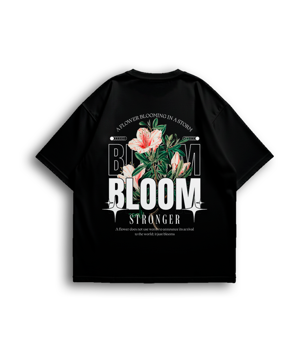 Camiseta Oversized Bloom Feminina