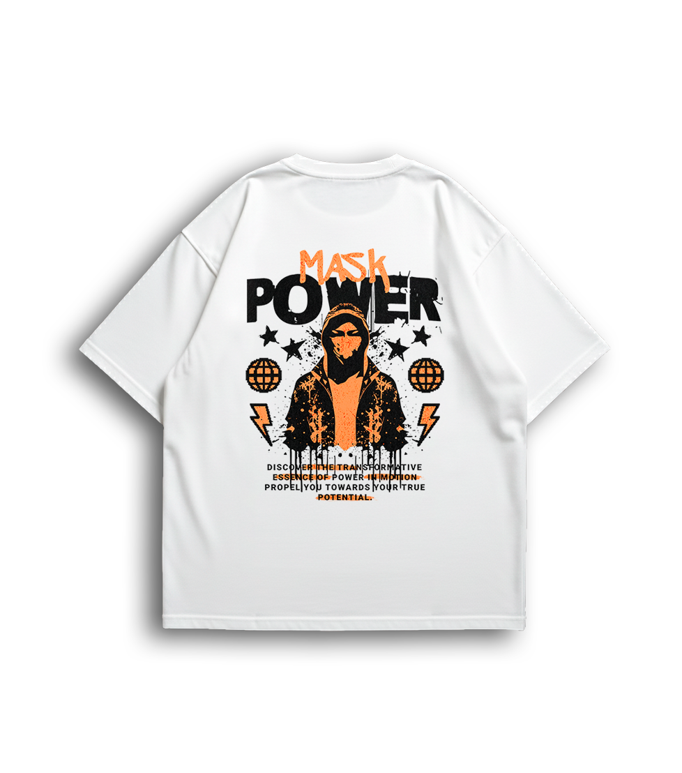 Camiseta Oversized Mask Power Unissex